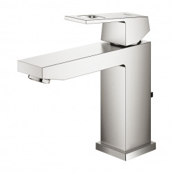 Eurocube Mitigeur monocommande Lavabo taille M, Supersteel (23445DC0)