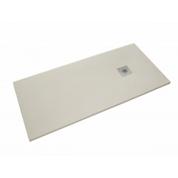 Receveur de douche rectangulaire Stone 120x80 cm marbre coulé, blanc (SIKOSTONE12080SB)