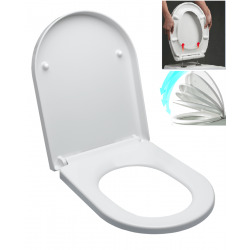 Abattant WC à fermeture douce Softclose, blanc (EASY2244)