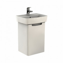 Rekord Armoire de lavabo 50 X 59,1 X 38,5 cm, universel droite et gauche, blanc brillant (89545000)
