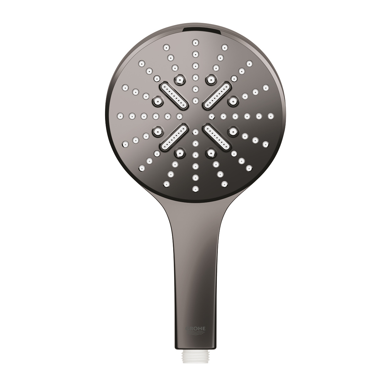 Grohe Rainshower Smartactive 130 Douchette 3 jets, Hard graphite (26574A00)  - Livea Sanitaire