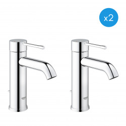 Essence - Lot de 2 Mitigeurs monocommande 1/2" lavabo Taille S (23591001-DUO)