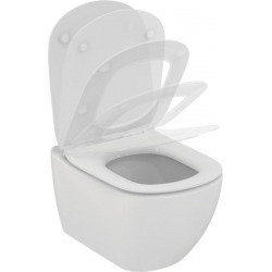 TESI - Cuvette AquaBlade et abattant ultra-fin avec frein de chute (T354601)