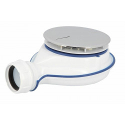 Nicoll Easyphon Siphon avec joint comprimé pour évier, avec raccord pour  lave-vaisselle (LM-0224408) - Livea Sanitaire