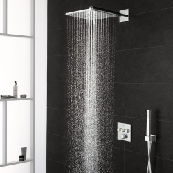 Grohtherm SmartControl Perfect set de douche avec Rainshower 310 SmartActive Cube + WashBall : anticalcaire offert (34706000)