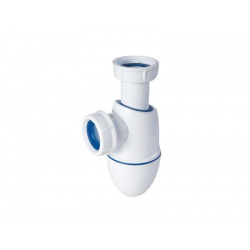 Nicoll Easyphon Siphon avec joint comprimé pour évier, avec raccord pour  lave-vaisselle (LM-0224408) - Livea Sanitaire