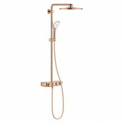 Grohe Euphoria Smartcontrol System 310 Duo, Colonne de douche avec mitigeur thermostatique, Warm Sunset (26507DA0)