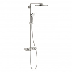 Grohe Euphoria Smartcontrol System 310 Duo, Colonne de douche avec mitigeur thermostatique, Supersteel (26507DC0)