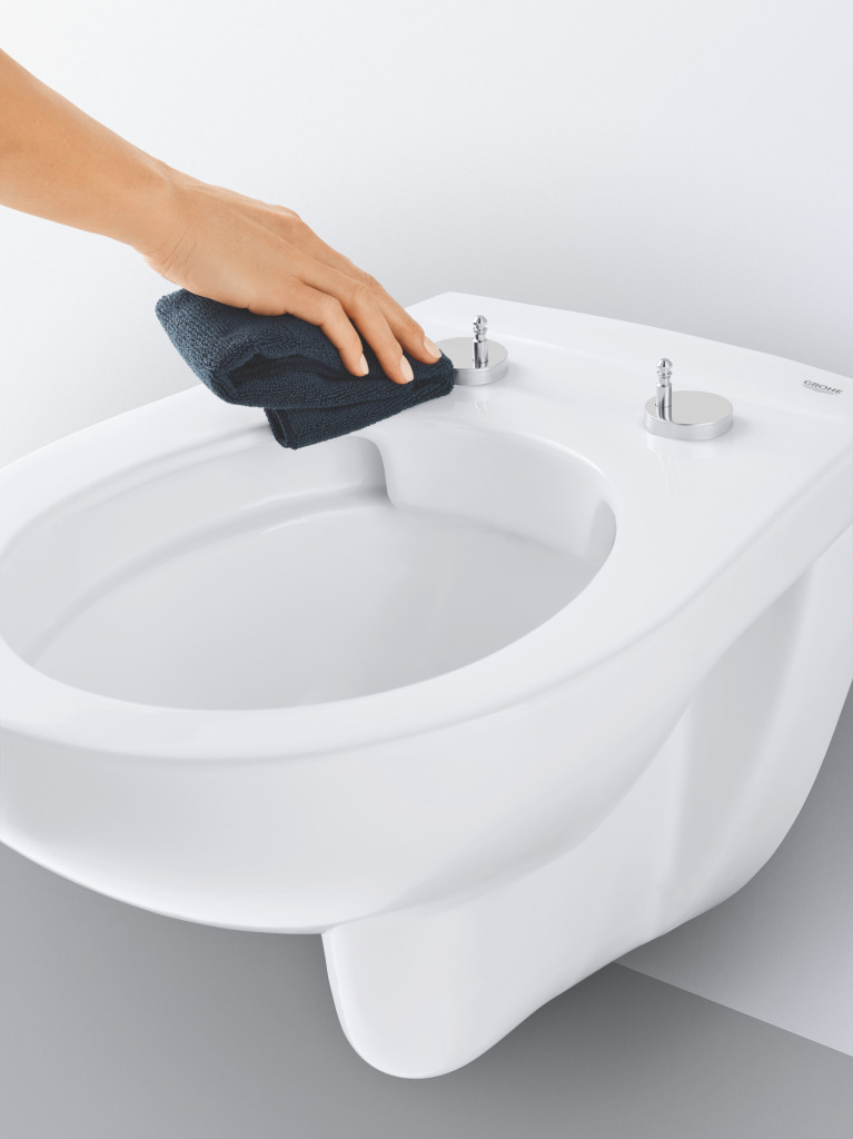 wc set bau ceramic grohe