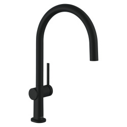 Hansgrohe Talis M54 Mitigeur de cuisine 220, avec 1 jet, Noir mat (72804670)