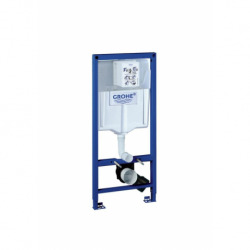 Pack WC Bâti-support Rapid SL + Plaque de Commande Skate Cosmopolitan Chrome + Fixations + Set d'isolation (38528001-1)  Pack WC Bâti-support Rapid SL + Plaque de Commande Skate Cosmopolitan Chrome + Fixations + Set d'isolation (38528001-1)