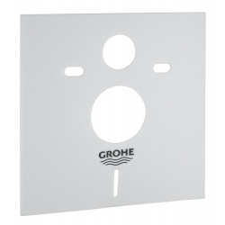 Grohe Pack WC Bâti-support Rapid SL + Plaque de Commande Skate Air Chrome + Fixations + Set d'isolation (38528001-2)