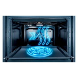 iQ700 Four encastrable 71L, classe A+, autonettoyant ecoClean + 4D airChaud (HB634GBS1)
