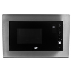 Micro-ondes encastrable 20L avec 8 programmes + écran LCD + minuterie 95mn, Acier inoxydable (MOB20231BG)
