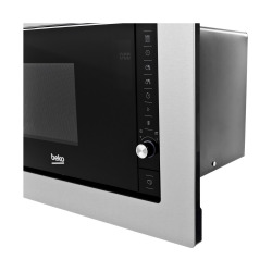 Micro-ondes encastrable 20L avec 8 programmes + écran LCD + minuterie 95mn, Acier inoxydable (MOB20231BG)