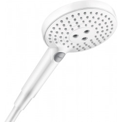 Hansgrohe Raindance Select S Douchette à main 120 3 jets, Blanc mat (26530700)