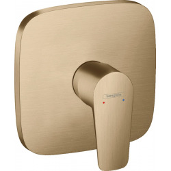 Talis E Set de finition pour mitigeur douche encastré, Bronze brossé (71765140)