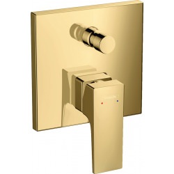 Hansgrohe Metropol Set de finition pour mitigeur bain/douche encastré, Aspect Doré poli (32545990)