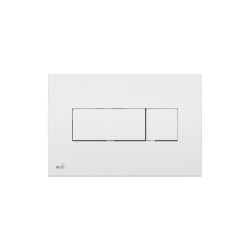 Plaque de commande pour WC suspendus, blanc (M370)