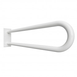 BEMETA Help Barre de maintien en forme de U en Comaxite 81.3x25cm, Blanc (301102064)