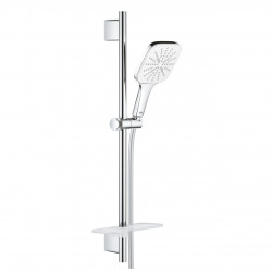 Vitalio Smartactive 130 Cube Ensemble de douche 3 jets avec barre, Chrome (26596000)