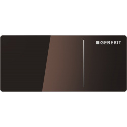 Plaque de déclenchement OMEGA70 GEBERIT, chocolat (115.084.SQ.1)