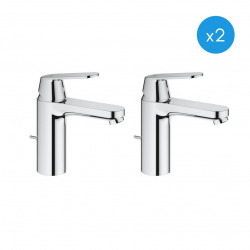 Eurosmart Cosmopolitan - Lot de deux Mitigeurs Monocommande 1/2" Lavabo Taille M (23325000-DUO)