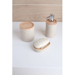  Poly Gobelet en polyrésine, Sable (POLY27)