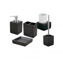 Salea Distributeur de savon en polyrésine, Marron (SAL99)