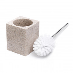  Supera Brosse de toilette en polyrésine, Sable (SUP37)