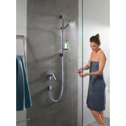 Ecostat universal Mitigeur thermostatique bain/douche + Set de douche Crometta Vario avec porte-savon (13123000-Crometta2)