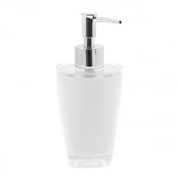 Vit Distributeur de savon sur pied en plastique, Blanc (VIT99)