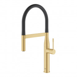  Essence Mitigeur monocommande évier avec Limiteur de température, Cool Sunrise brossé (30294GN0)