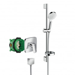 hansgrohe 28307000 Support de douchette encastré chromé