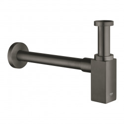 Siphons Siphon en laiton pour lavabo, Hard Graphite brossé (40564AL0)