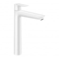 Talis E 240 Mitigeur de lavabo avec tirette et vidage + ComfortZone 240, Blanc mat (71716700)