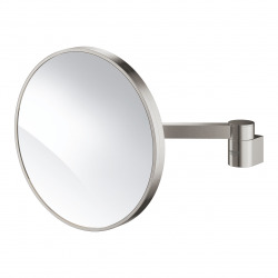 Selection Miroir cosmétique en verre et métal avec bras, grossissement x7, Supersteel (41077DC0)