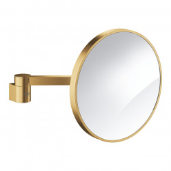 Selection Miroir cosmétique grossissement x7 sans lumière, Cool Sunrise brossé (41077GN0)