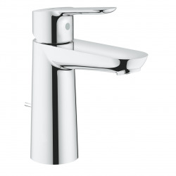 BauEdge Mitigeur monocommande lavabo avec Levier de commande métallique, Chrome (23759000)