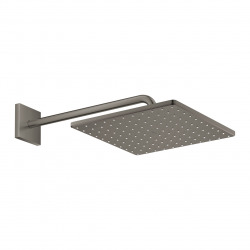 Rainshower Mono 310 Cube Ensemble douche de tête 1 jet et bras 422mm, Hard Graphite brossé (26564AL0)