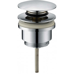 Bonde clic-clac chromée pour lavabo avec trop-plein – G 5/4" – Optima (VF785CR)