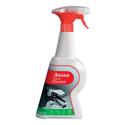 Vitalio Joy System 260, colonne de douche avec mitigeur thermostatique + Spray nettoyant Ravak Cleaner (26403001*)