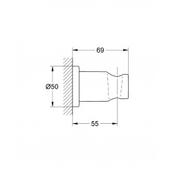  Rainshower®  Support mural pour douche à main (27074000)