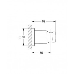  Rainshower®  Support mural pour douche à main (27075000)