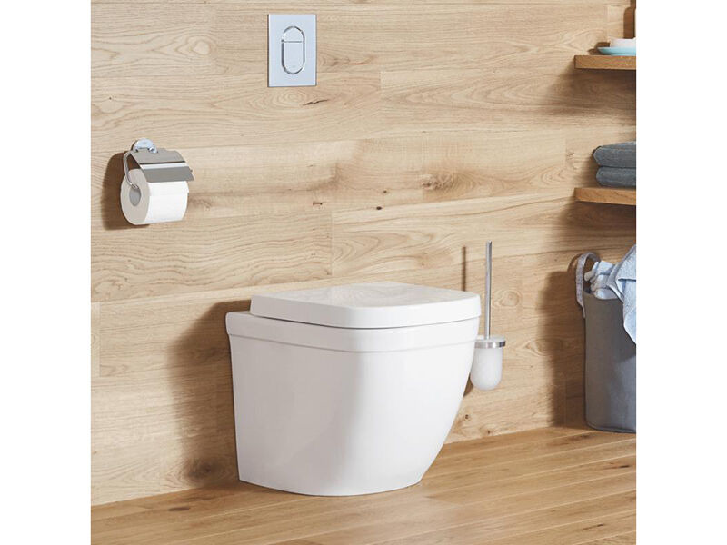 Grohe Euro Ceramic Pack WC à poser haut de gamme, alimentation latérale et  arrière - Brico Privé