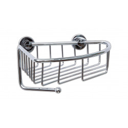  Draad Panier d'angle, aluminium chromé, pose facile sans perçage (40226-00000-00)