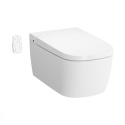 V-Care 1.1 Smart Comfort WC lavant avec commande à distance + Multifonctions personnalisables, 100% hygiénique (5674B003-6194)