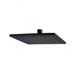 SYNCRO Douche de tête carrée 20x20cm, 1jet, Noir mat (ZSOF075NO)