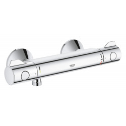 Grohtherm 800 Set Mitigeur thermostatique douche 1/2" avec ensemble de douche 3 jets / Tempesta 100 (34558000-TEMPESTA)