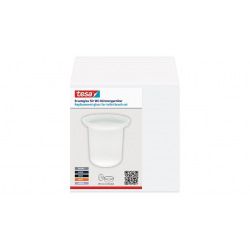  Spare Pot de rechange en verre satiné pour Support de brosse WC (40333-00000-00)